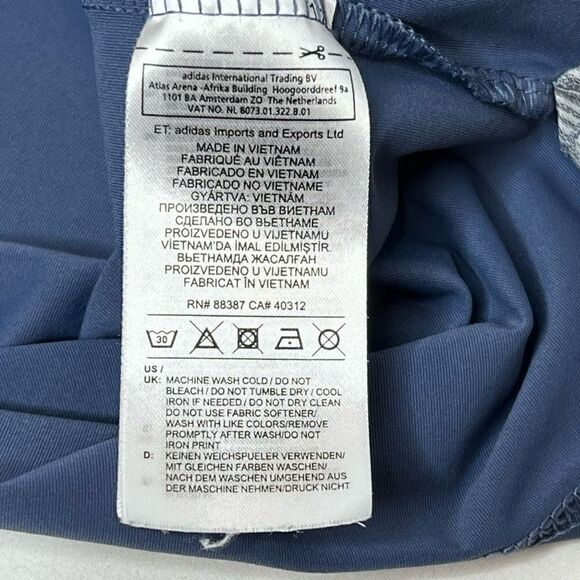 Adidas ultimate 365 blue striped sleeve golf polo size XL - Picture 10 of 13